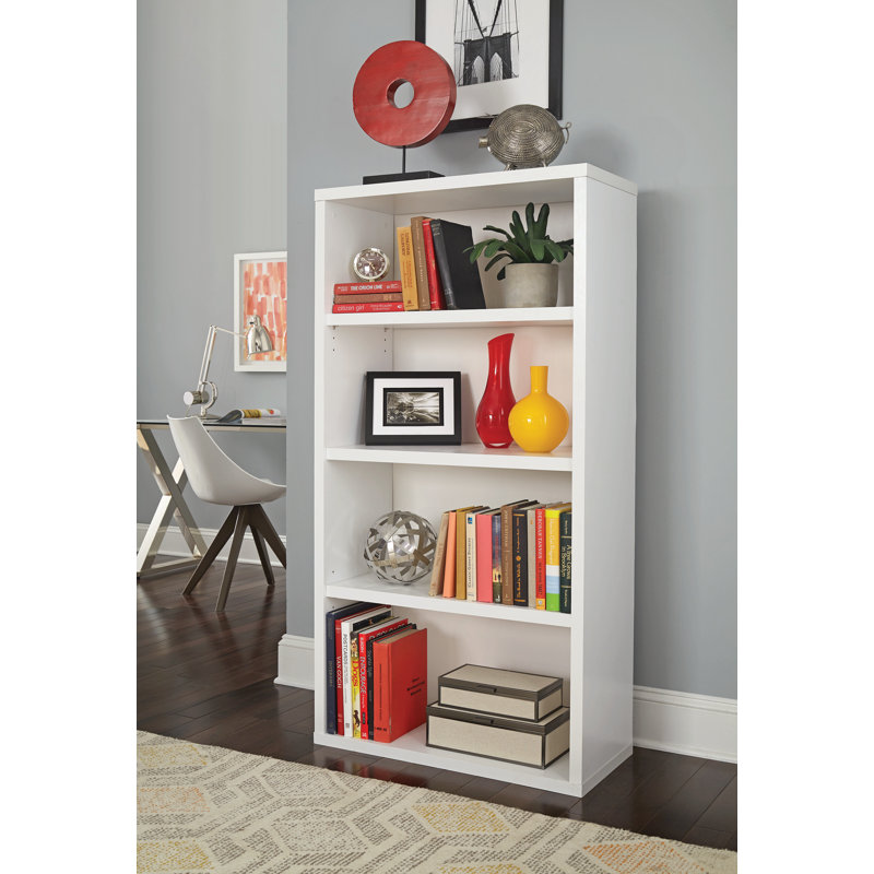 ClosetMaid Decorative 4 Shelf Standard Bookcase & Reviews Wayfair